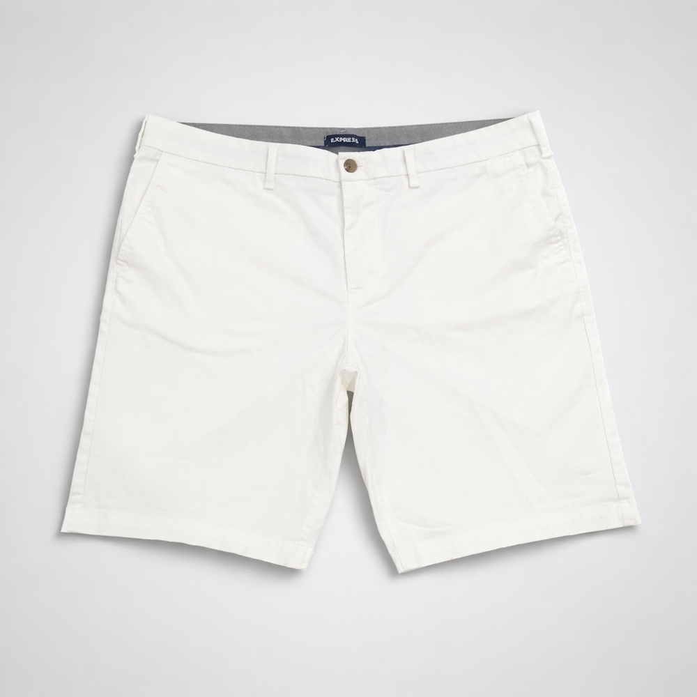 Express Men's White Chinos - Picture 2 of 7
